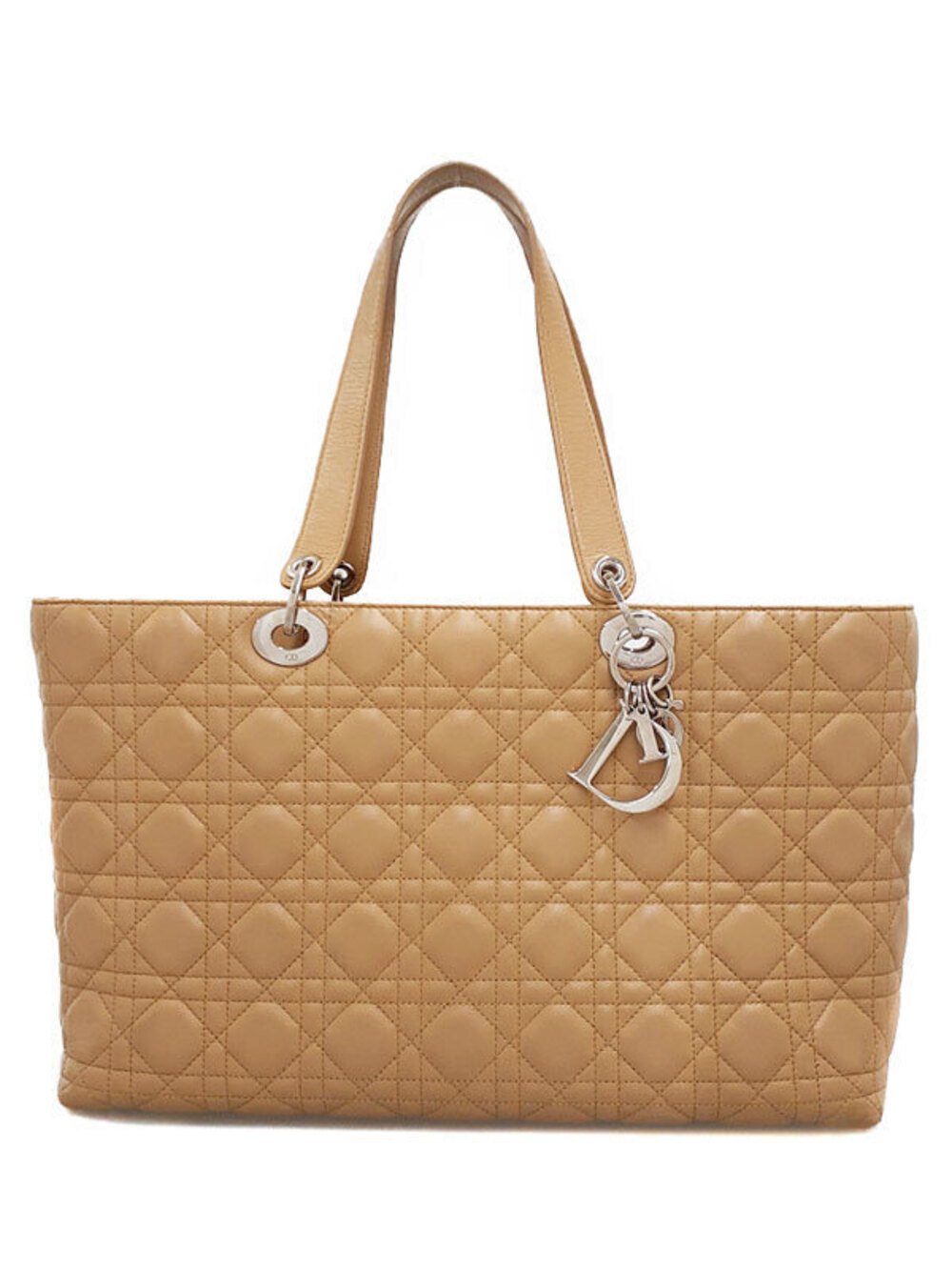 Christian Dior Cannage Quilted Tote Bag